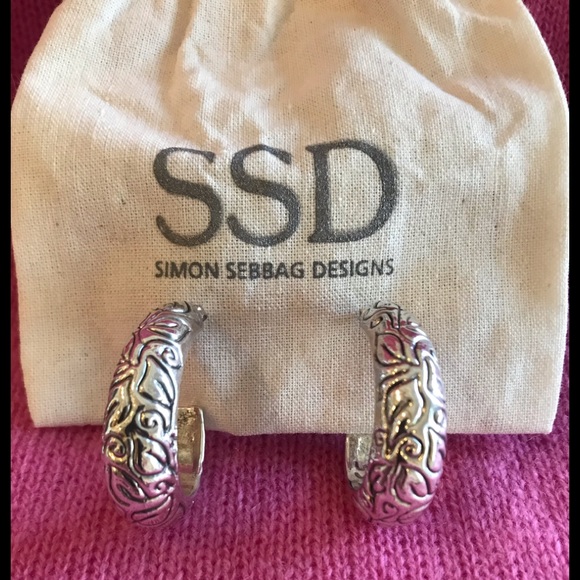 Simon Sebbag Designs Sterling Ring and Earring Set - Picture 10 of 16